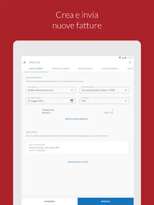 Aruba Fatturazione Elettronica android App screenshot 3